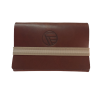 porte cartes de visite marron