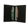 porte cartes noir ouvert