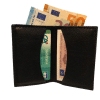 porte cartes noir ouvert